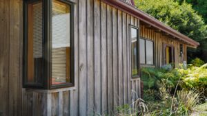 Cypress Cladding40 year old Cypress cladding - durable, sustainable, and ideal for exterior applications. This house has had no oiling or staining.