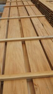 The Drying ProcessFilleted timber for drying